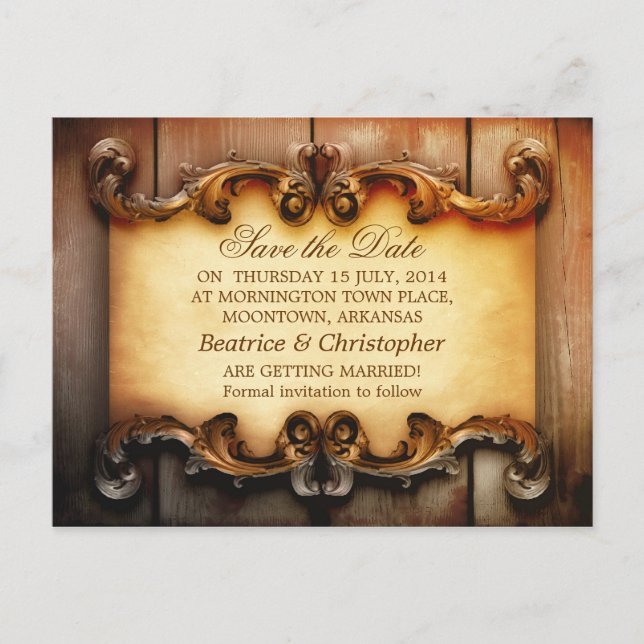 guardar las postales vintage de dátiles (Anverso)