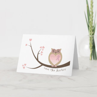 Guardar las tarjetas de notas de los Hooters