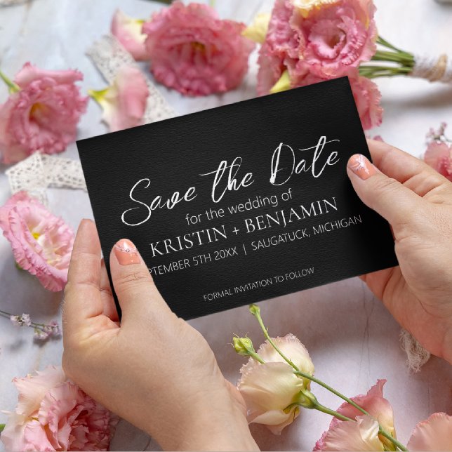 Guardar los anuncios de fecha (negro) (Subido por el creador)