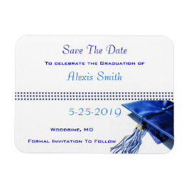 Guardar los imanes de fecha - tapón de graduación 