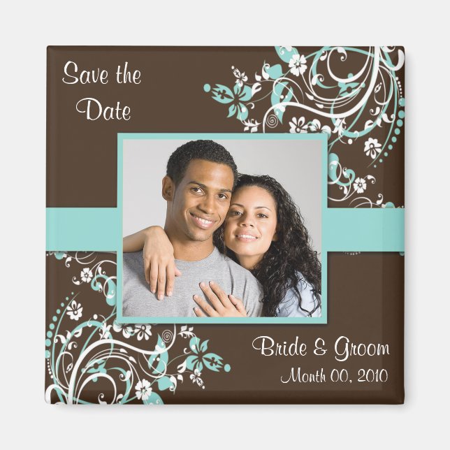 Guardar los imanes de fotos de fecha (Frente)