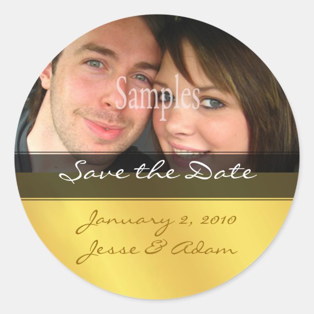 Guardar los pegatinas de fotos de fecha (Anverso)