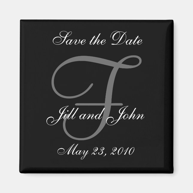 Guardar los primeros nombres e iniciales del imán  (Frente)