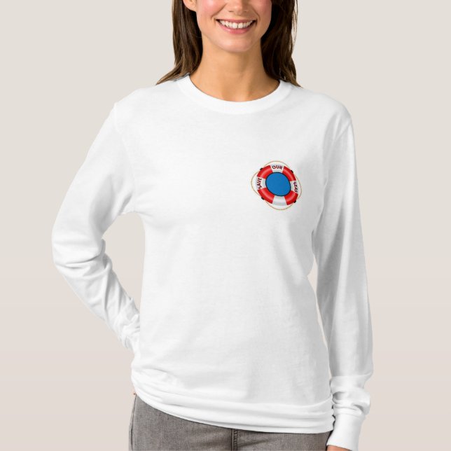 GUARDAR NUESTRA Camiseta DE MAR (Anverso)