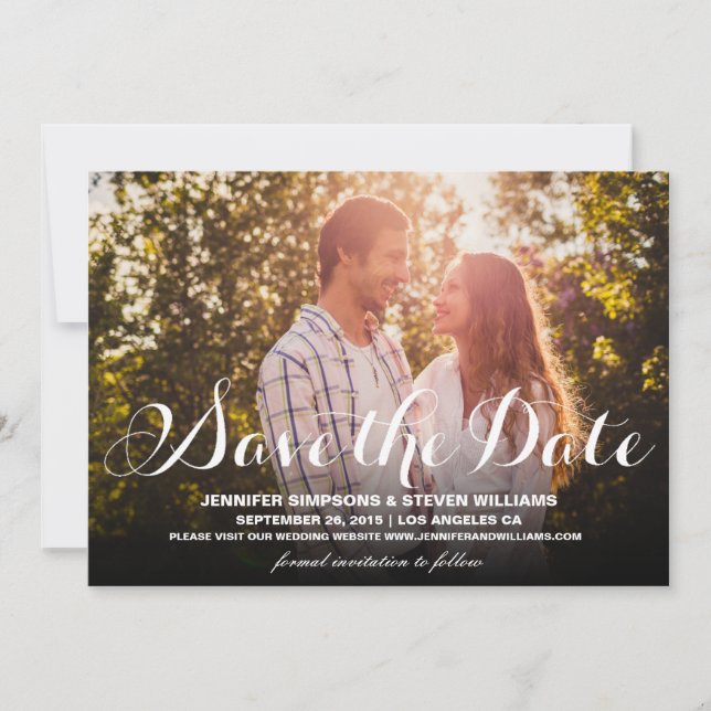 GUARDAR NUESTRA FECHA | GUARDAR EL ANUNCIO DE FECH (Anverso)