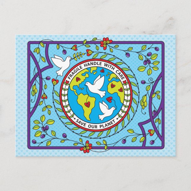 Guardar nuestra postal Planeta (Anverso)