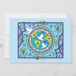 Guardar nuestra tarjeta planetaria de 7" x 5"