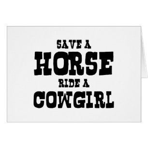 GUARDAR UNA TARJETA DE CABALLO