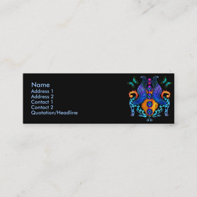 Guardas en las tarjetas del perfil del amanecer (Anverso)