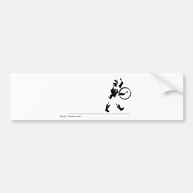 Guarde a la pegatina para el parachoques que (Frente)