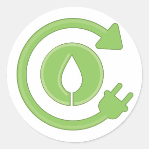 Guarde a la pegatina para el parachoques redonda