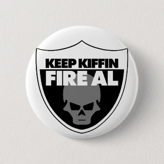Guarde el botón del Al del fuego de Kiffin