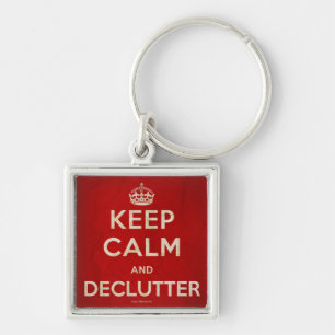 Guarde el llavero de la calma y de Declutter