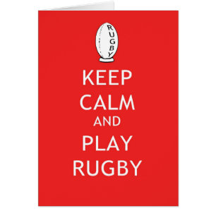 Guarde el rugbi de la calma y del juego