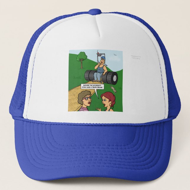 Guarde en el gorra de Truckin (Anverso)