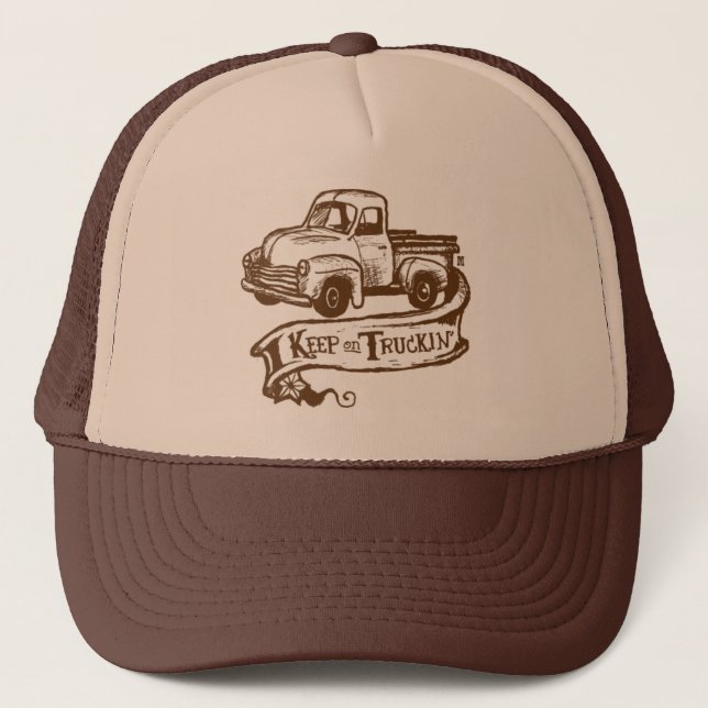 Guarde en el gorra de Truckin (Anverso)