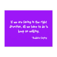 Guarde en la postal que camina