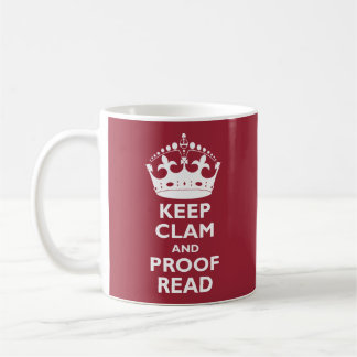 Guarde la almeja y corrija la taza