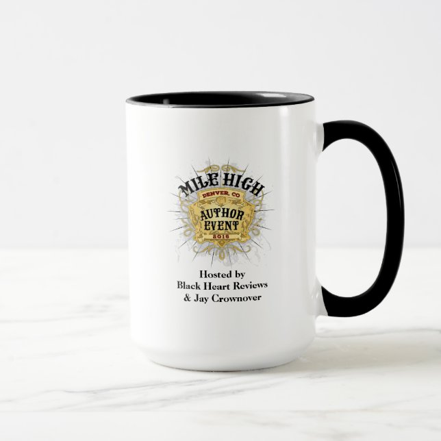 "Guarde la barba de Denver" - taza de dos tonos (Derecha)