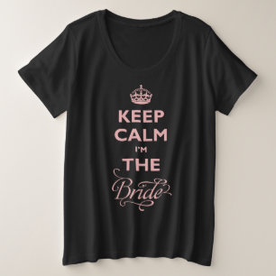 Guarde la calma que soy la camiseta de encargo de