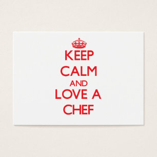 Guarde la calma y ame a un cocinero