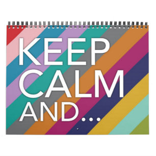 Guarde la calma y… Calendario