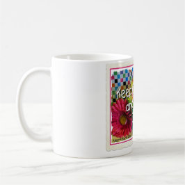 Guarde la calma y coma una taza de café de la
