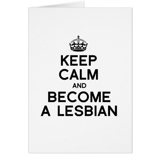 GUARDE LA CALMA Y HAGA UNA LESBIANA - .PNG (Frente)