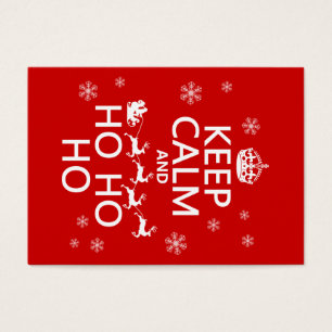 Guarde la calma y Ho Ho Ho