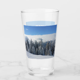 Guarde la calma y la cuesta del esquí I del esquí