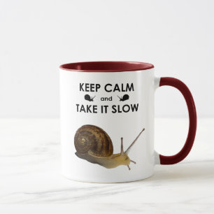 Guarde la calma y tómele la taza lenta
