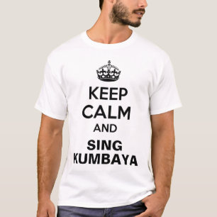 Guarde la camisa tranquila de Kumbaya