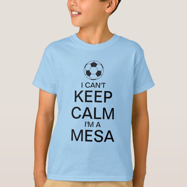 Guarde la camiseta del fútbol de la calma el | (Anverso)