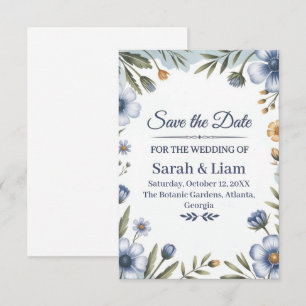 "Guarde la Fecha" Elegante Invitación de Boda