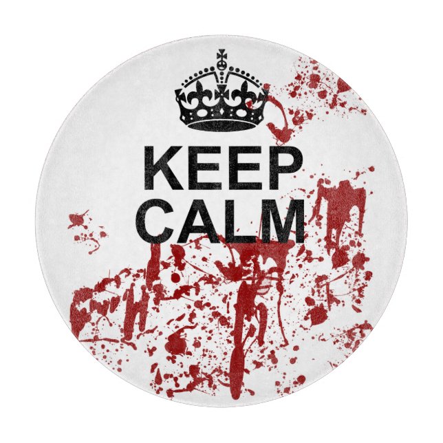 Guarde la tabla de cortar tranquila de la parodia (Anverso)