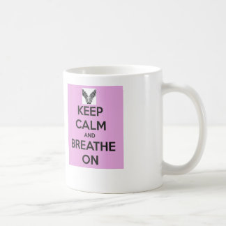 Guarde la taza de café tranquila