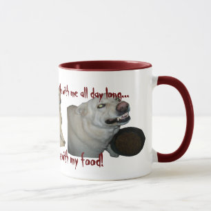 Guarde la taza del cuenco de la comida