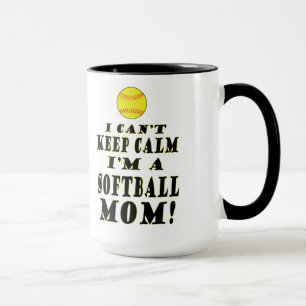 Guarde la taza tranquila del softball