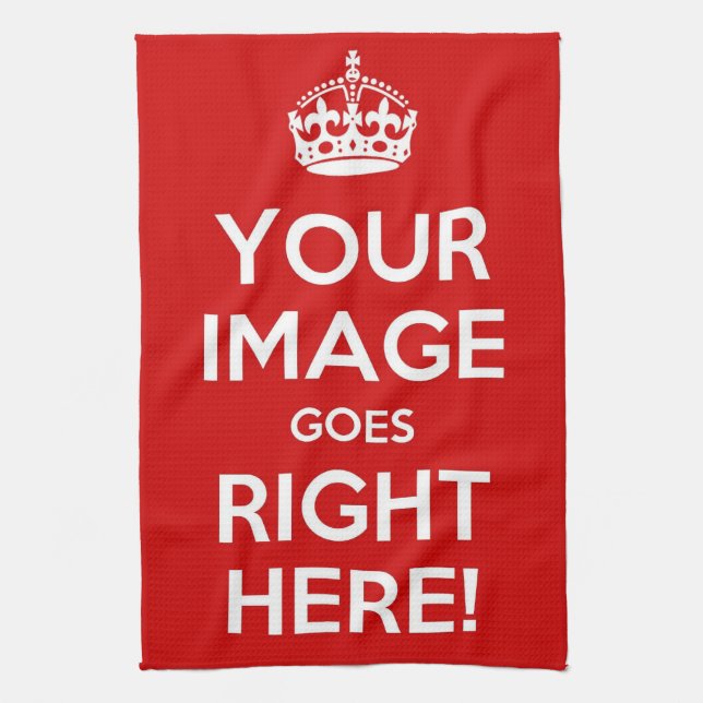 Guarde la toalla de cocina tranquila (Vertical)