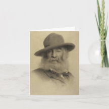 Guarde su cara hacia la nota de Whitman de la sol