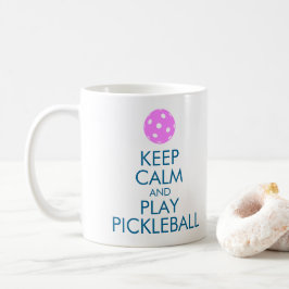 "GUARDE taza de café de la CALMA Y del JUEGO