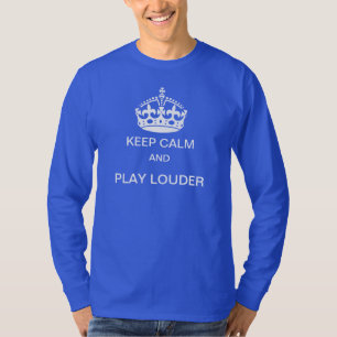 Guarde una camiseta más ruidosa de la calma y del