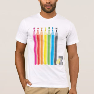 guárdelo camiseta aguda del lápiz