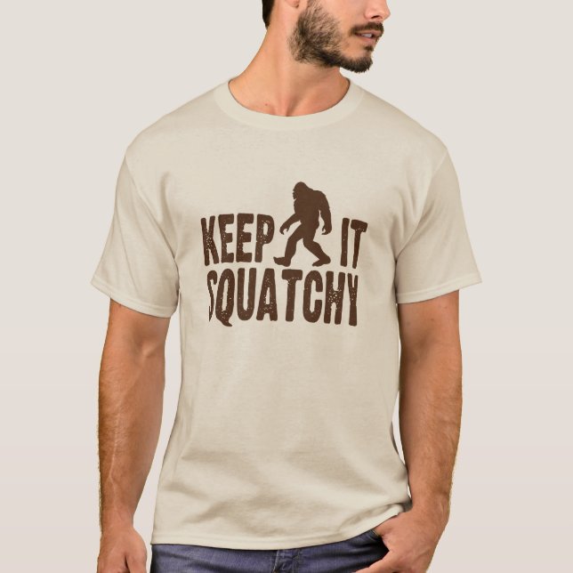 Guárdelo camiseta de Squatchy (Anverso)