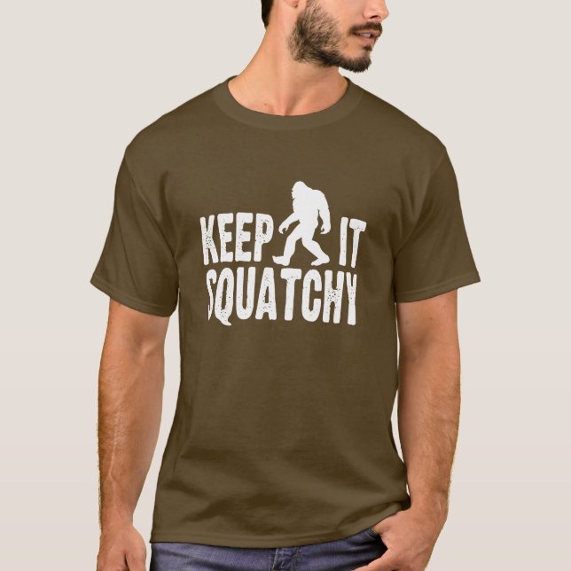 Guárdelo camiseta de Squatchy (Anverso)
