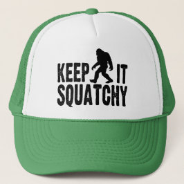Guárdelo gorra del camionero de Squatchy