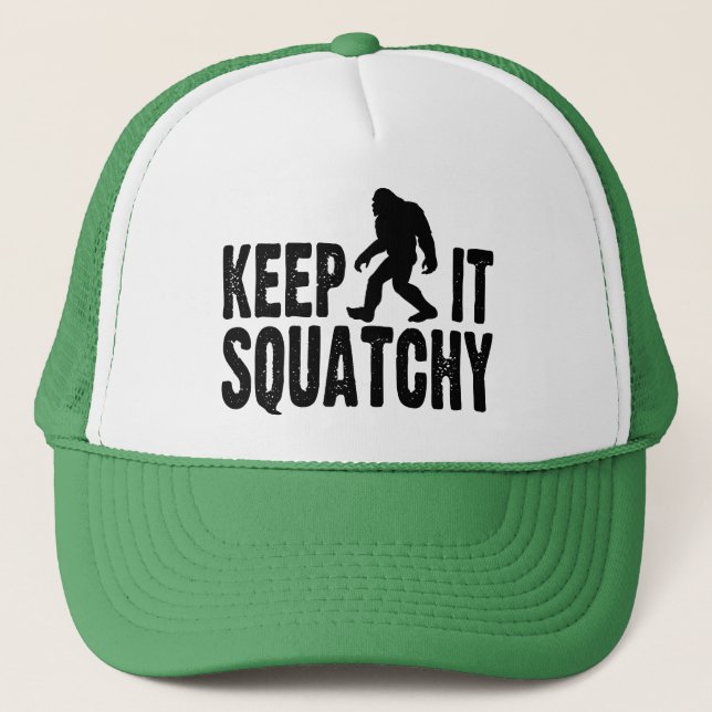Guárdelo gorra del camionero de Squatchy (Anverso)