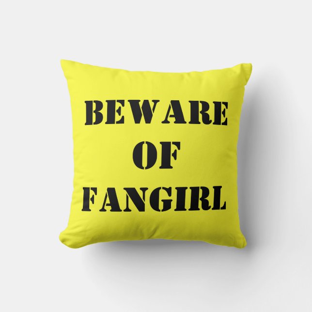 Guárdese de la almohada de Fangirl (Anverso)