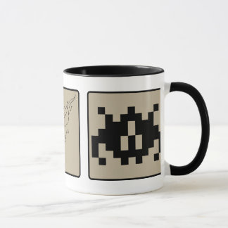 Guárdese de la taza del vidrio de objetos que cae