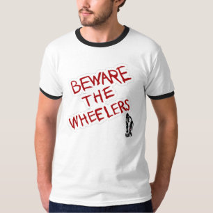 ¡Guárdese de los policías motorizados! Camisa